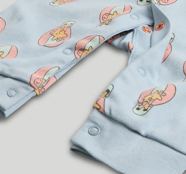 Mothercare 3 Pack Cartoon Footless Sleepsuits