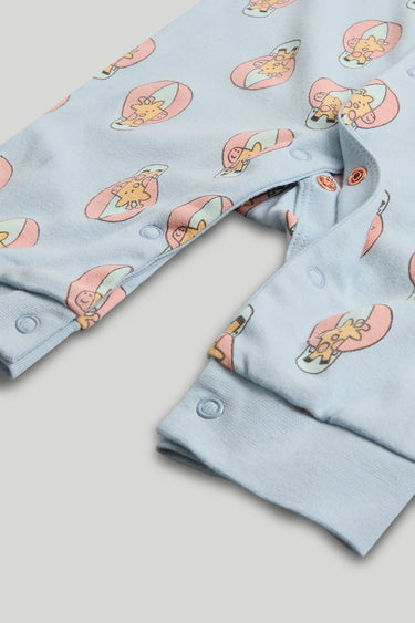 Mothercare 3 Pack Cartoon Footless Sleepsuits