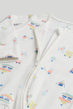 Load image into Gallery viewer, Mothercare 2 Pack Carnival Zip-Up Sleepsuits
