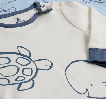 Mothercare 2 Pack My First Blue Pyjamas