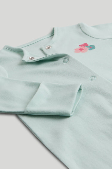 Mothercare 3 Pack Floral Sleepsuits