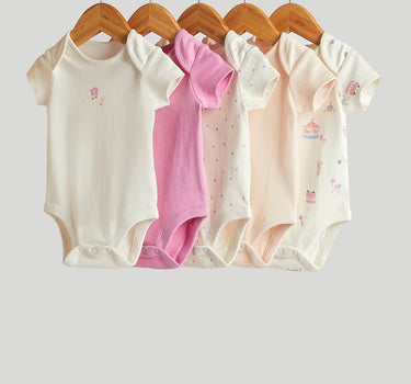 Mothercare 5 Pack Carnival Short-Sleeved Bodysuits