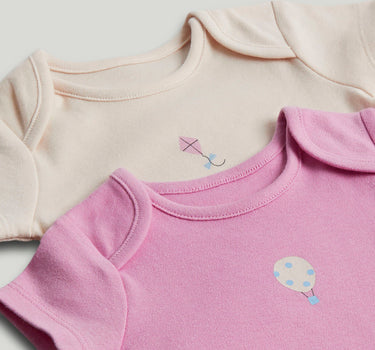 Mothercare 5 Pack Carnival Short-Sleeved Bodysuits