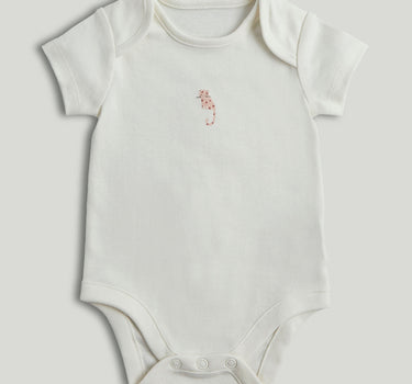 Mothercare 5 Pack My First Leopard Short-Sleeved Bodysuits