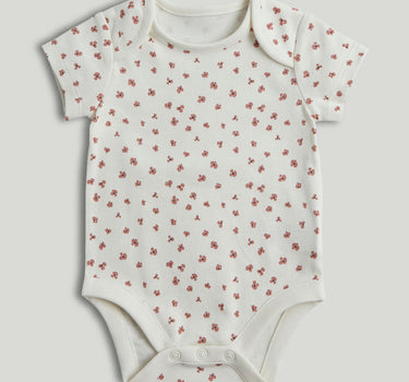 Mothercare 5 Pack My First Leopard Short-Sleeved Bodysuits