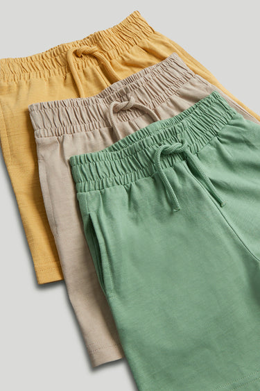 Mothercare 3 Pack Jersey Shorts