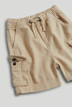Load image into Gallery viewer, Mothercare Tan Cargo Shorts
