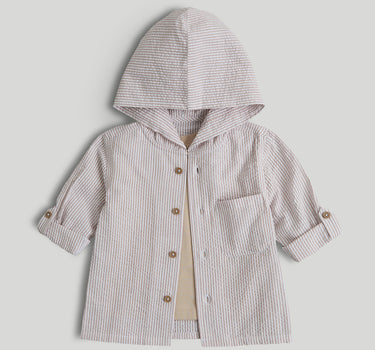 Mothercare Hooded Shirt and T-Shirt Set