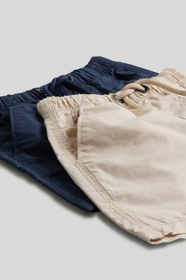 Mothercare 2 Pack Poplin Shorts