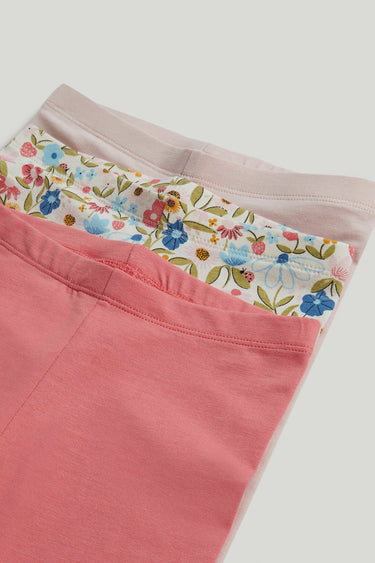 Mothercare 3 Pack Strawberry leggings
