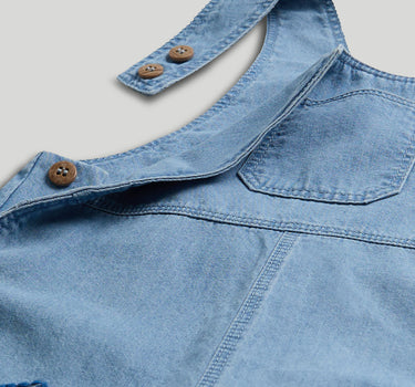 Mothercare Denim Dungarees and Bodysuit Outfit