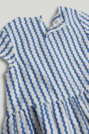 Mothercare Linen-Look Striped Dress