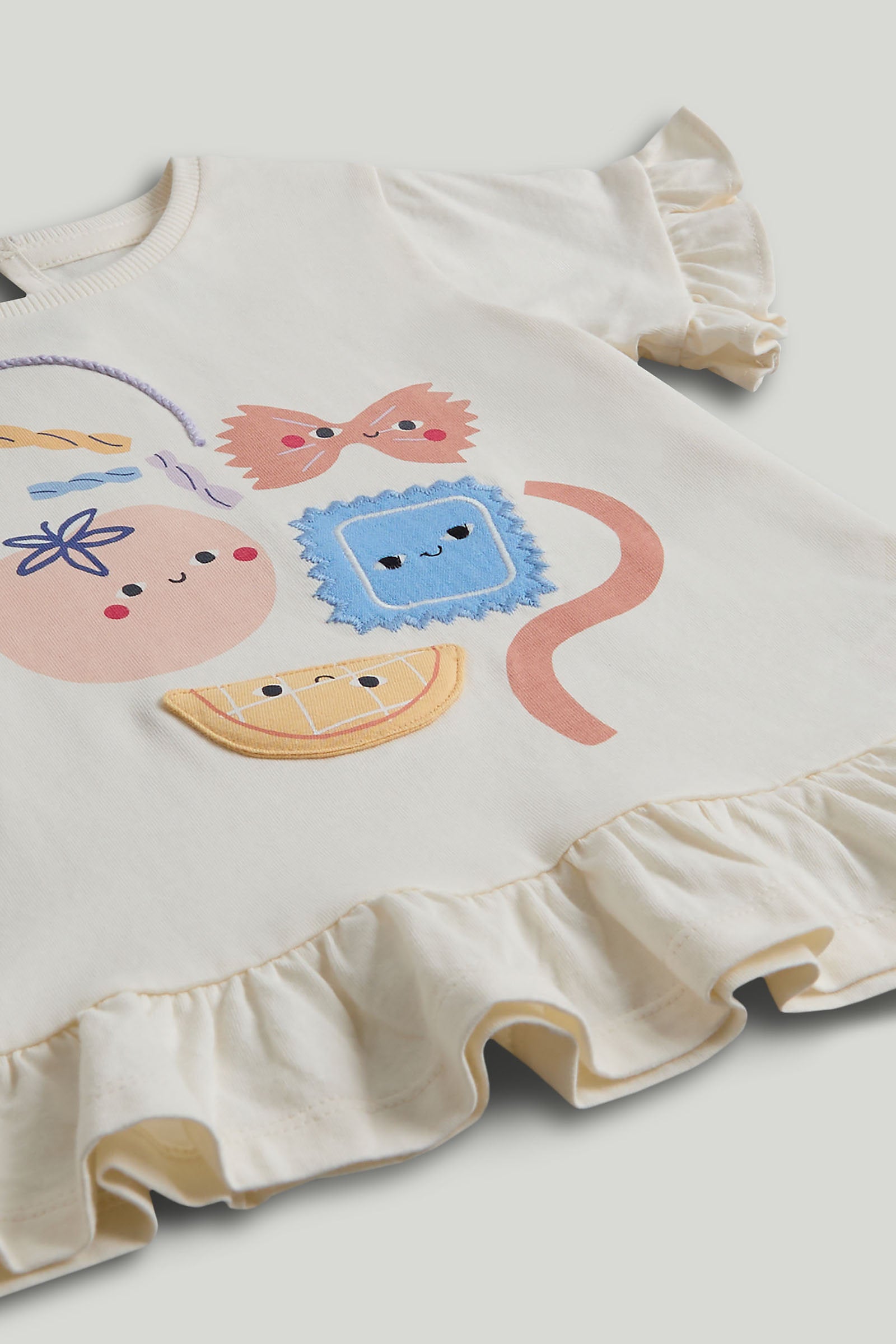 Mothercare White Pasta T-Shirt