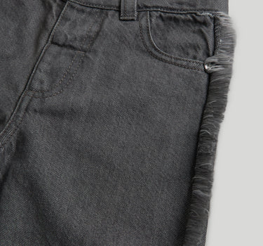 Mothercare Grey Barrel-Leg Denim Jeans