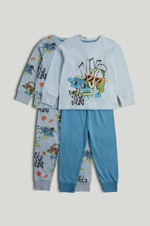 Mothercare 2 Pack Headphones Pyjamas