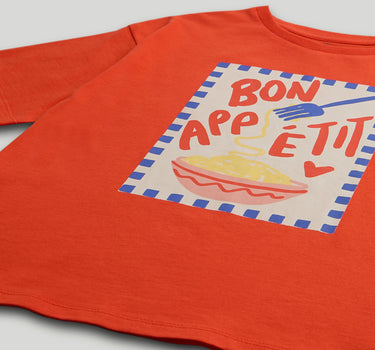 Mothercare Orange Pasta T-Shirt