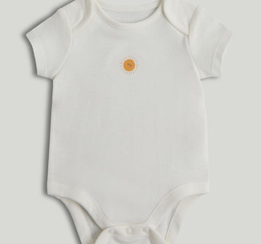 Mothercare 5 Pack My First Sunshine Short-Sleeved Bodysuits