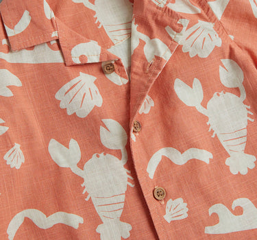 Mothercare Orange Lobster Shirt