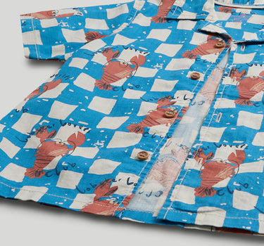 Mothercare Checkerboard Shirt and T-Shirt Set