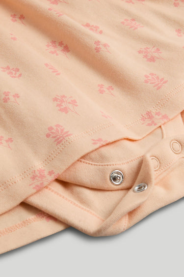 Mothercare Peach Floral Romper Dress