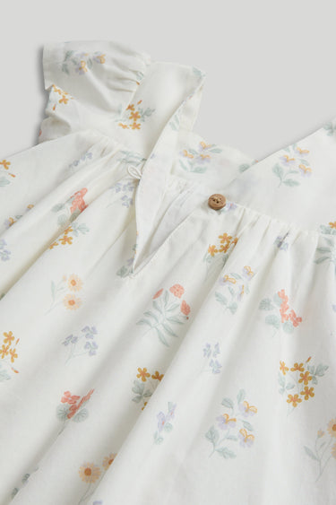 Mothercare Floral Dress, Knickers and Socks Outfit