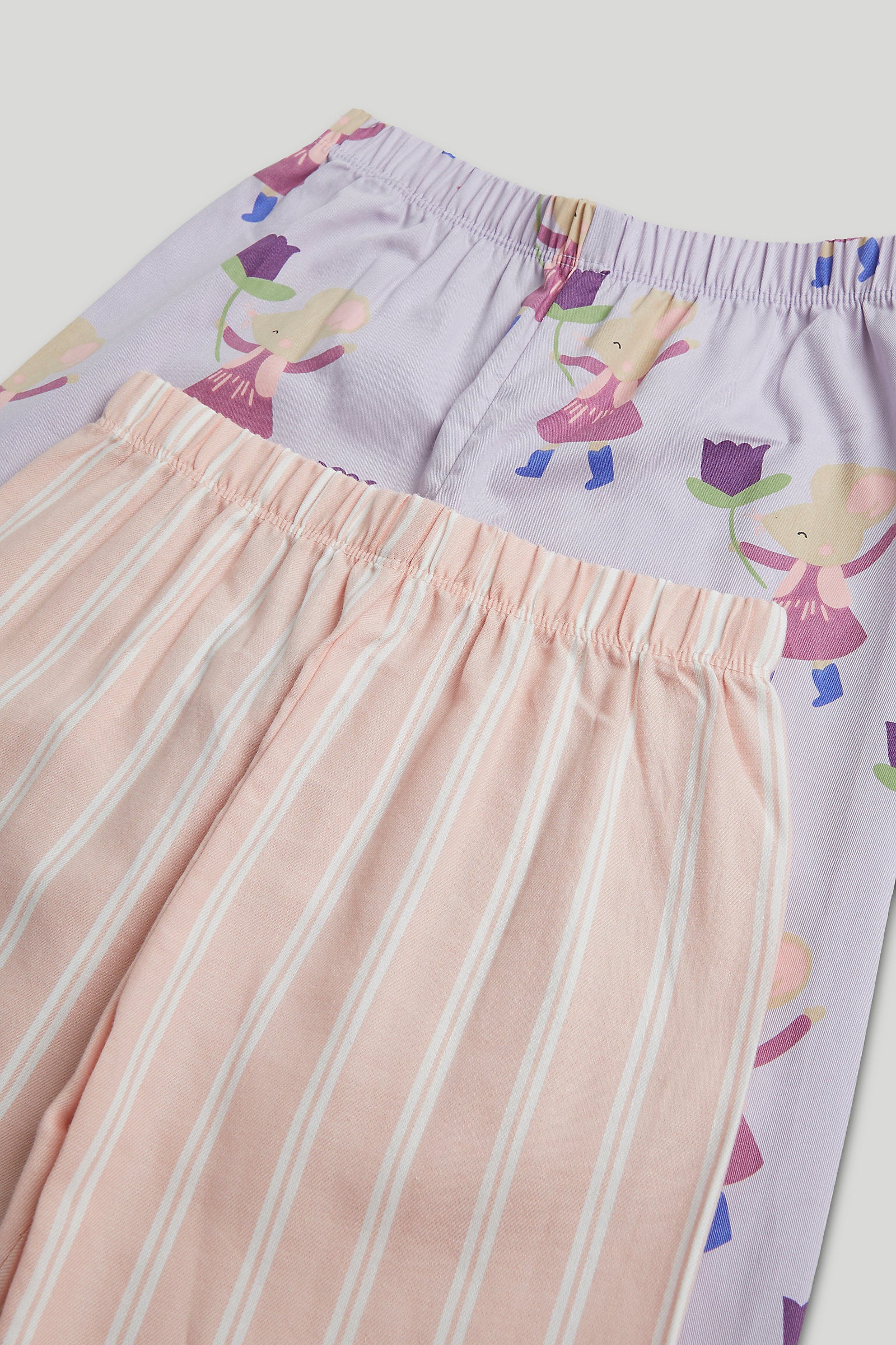 Mothercare 2 Pack Mouse Pyjamas