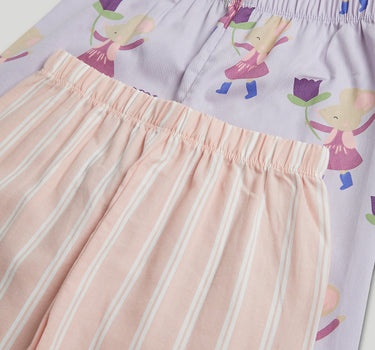 Mothercare 2 Pack Mouse Pyjamas