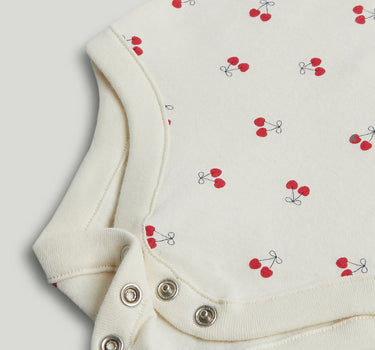 Mothercare 2 Pack Cherry Short-Sleeved Bodysuits