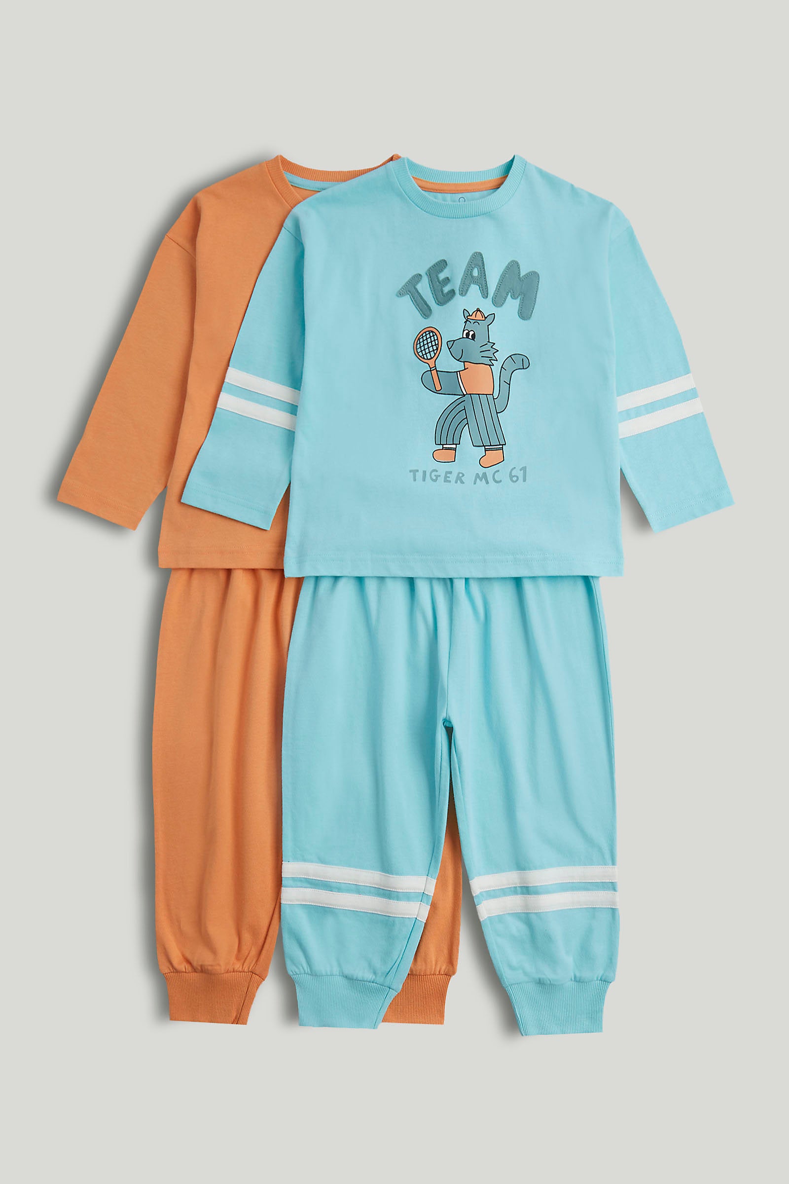 Mothercare 2 Pack Varsity Pyjamas
