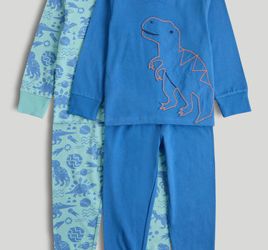 Mothercare 2 Pack Dinosaur Pyjamas