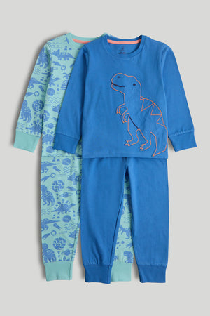 Mothercare 2 Pack Dinosaur Pyjamas