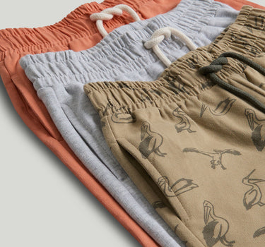 Mothercare 3 Pack Jersey Shorts