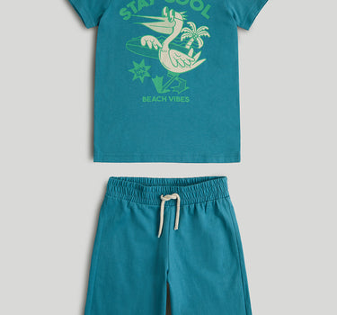 Mothercare Pelican T-Shirt and Shorts Outfit
