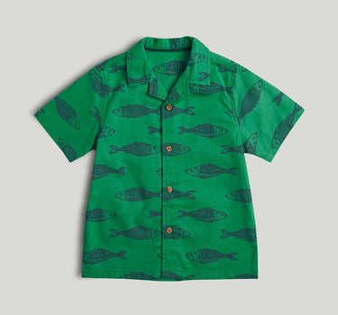 Mothercare Green Fish Shirt