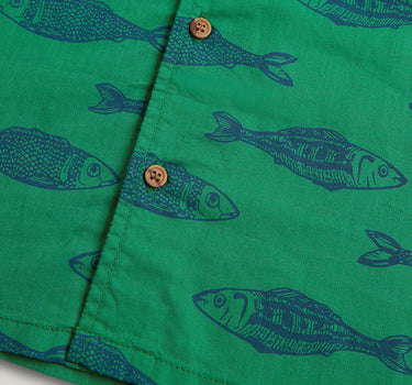 Mothercare Green Fish Shirt