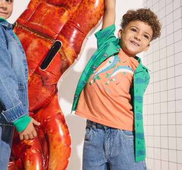 Mothercare Orange Fish T-Shirt