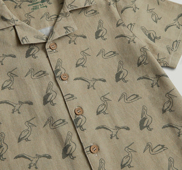 Mothercare Pelican Linen Blend Shirt