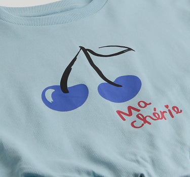 Mothercare Blue Sweatshirt and Shorts Outfit