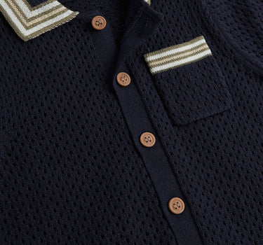 Mothercare Navy Knitted Shirt