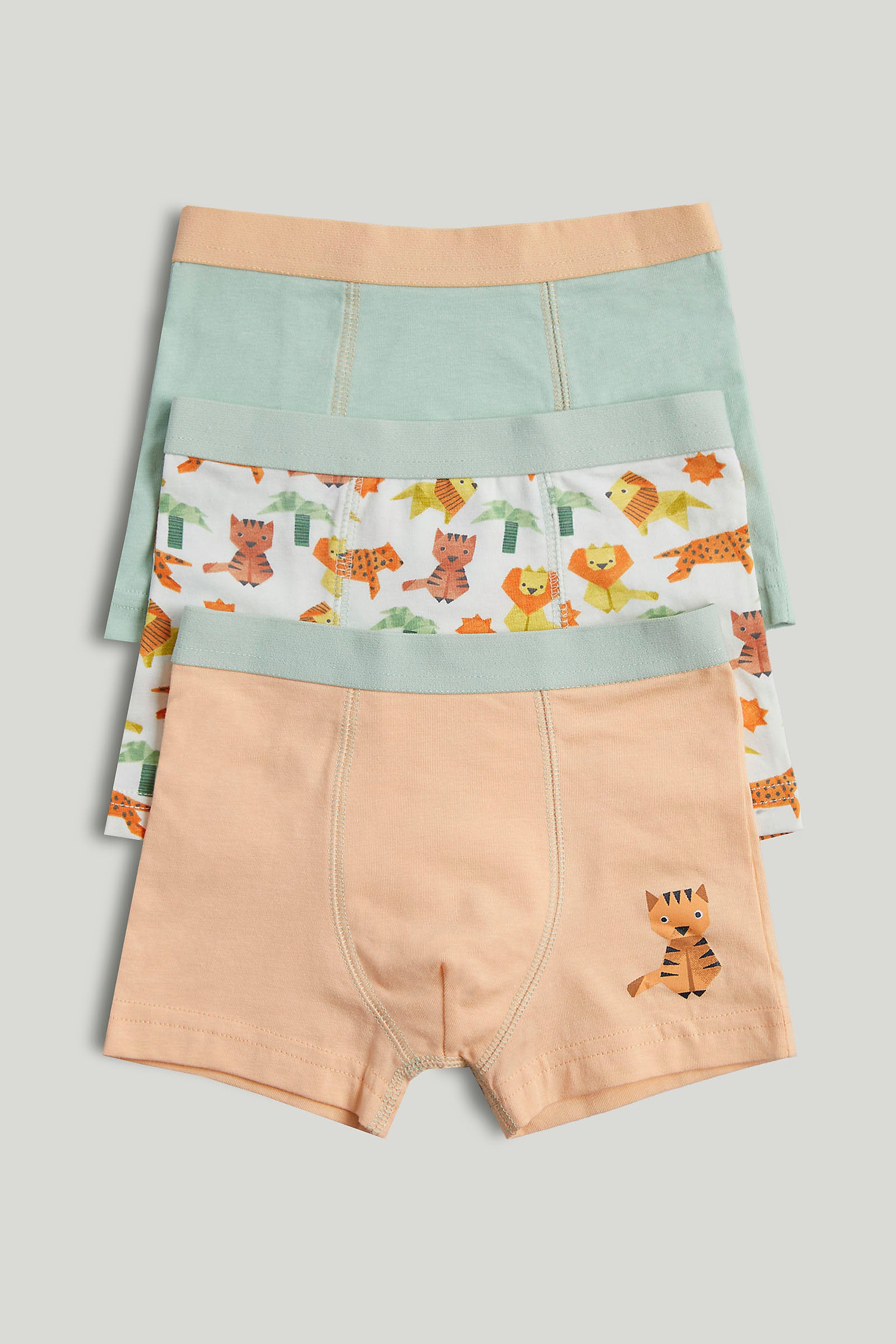 Mothercare 3 Pack Origami Animal Trunk Briefs