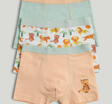 Mothercare 3 Pack Origami Animal Trunk Briefs