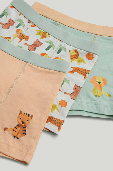 Mothercare 3 Pack Origami Animal Trunk Briefs