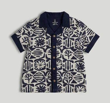 Mothercare Blue Printed Shirt