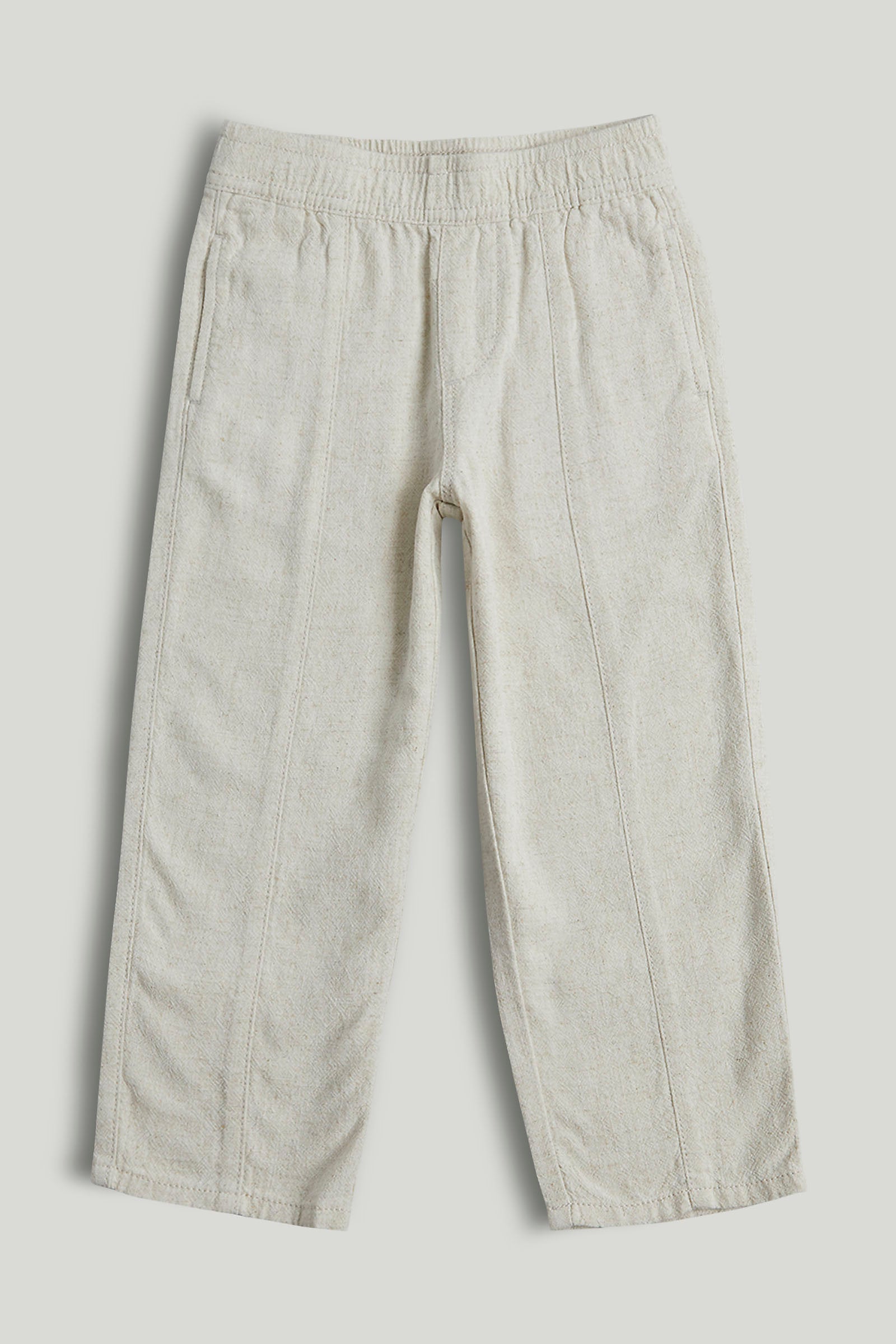 Mothercare Stone Linen Blend Trousers