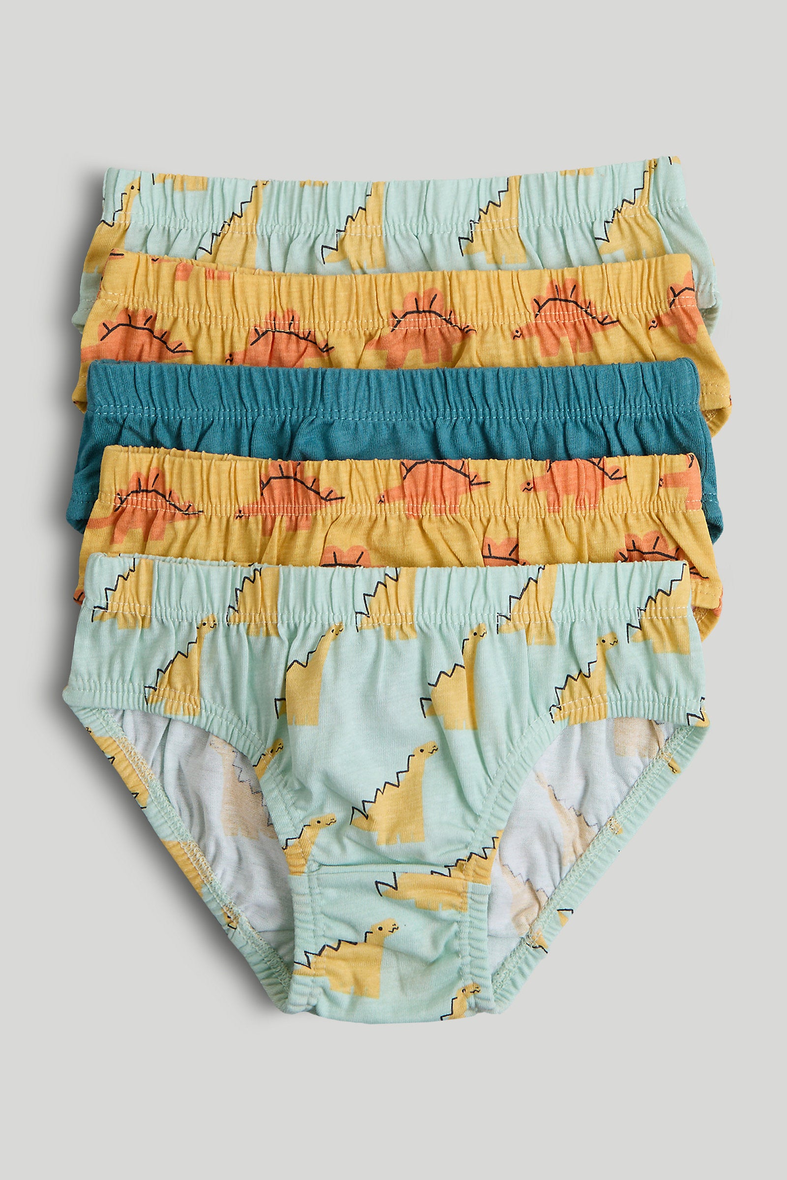 Mothercare 5 Pack Dinosaur Briefs