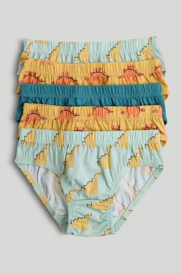 Mothercare 5 Pack Dinosaur Briefs