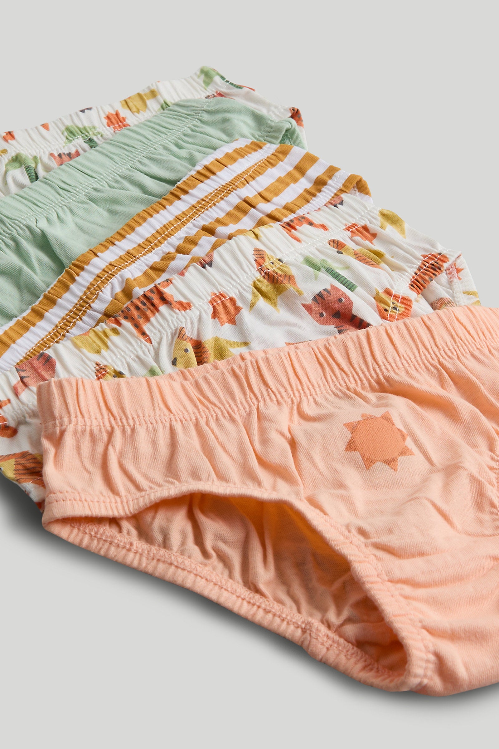 Mothercare 5 Pack Origami Animal Briefs