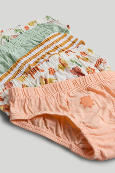 Mothercare 5 Pack Origami Animal Briefs