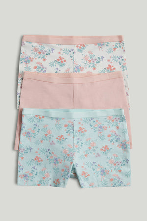 Mothercare 3 Pack Floral Short Briefs