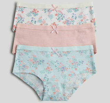 Mothercare 3 Pack Floral Hipster Briefs